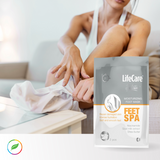 FEET SPA, masque hydratant pour les pieds au lait de chèvre