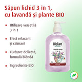 Savon liquide 3 en 1 à la lavande et aux herbes biologiques