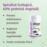 Spiruline biologique, 60% de protéines végétales