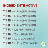 B Magnific, complex de vitamina B1, B2, B3, B5, B6, B12