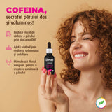 Sérum stimulant la croissance des cheveux à la caféine et aux herbes biologiques