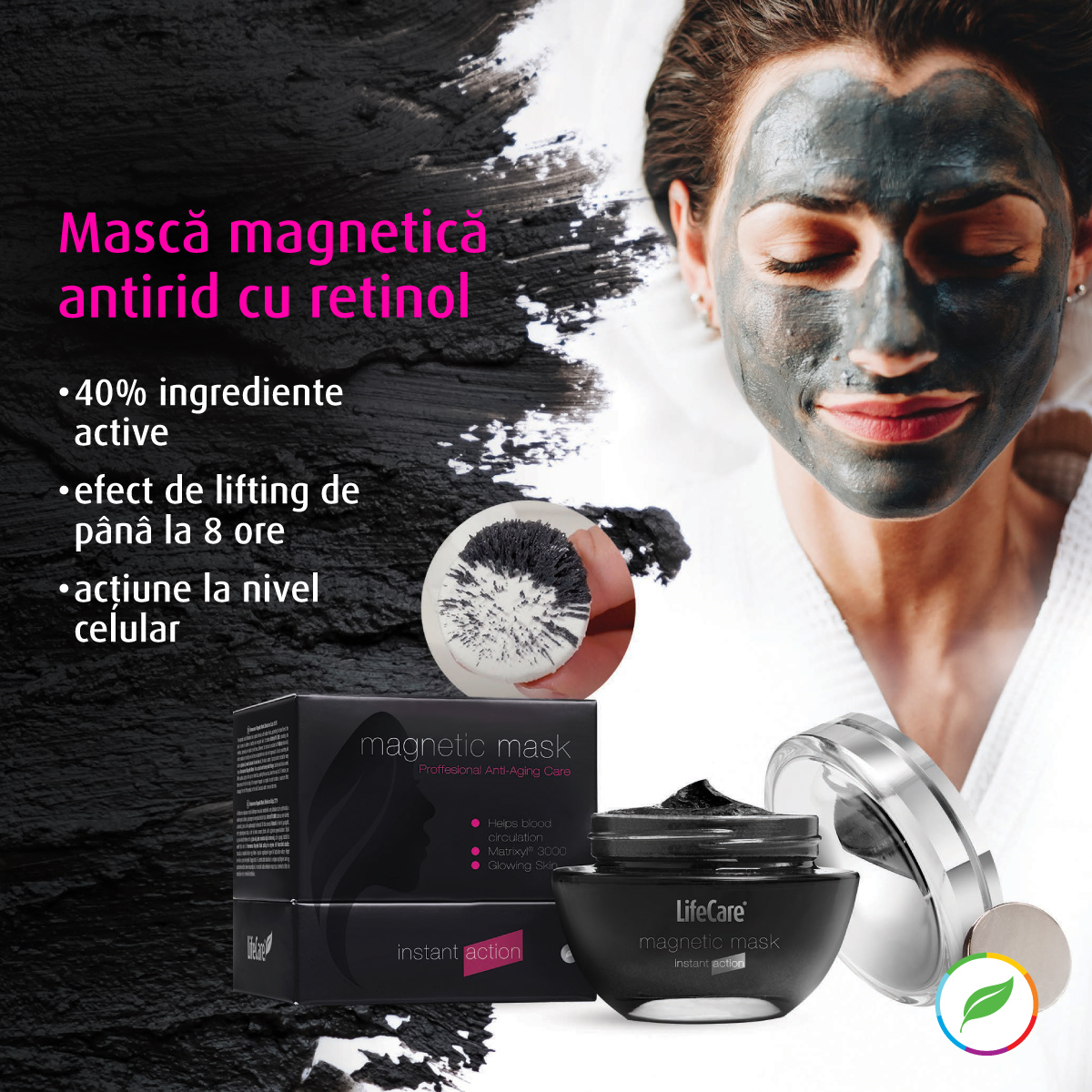 Masque magnétique au rétinol et au Matrixyl® 3000, anti-rides