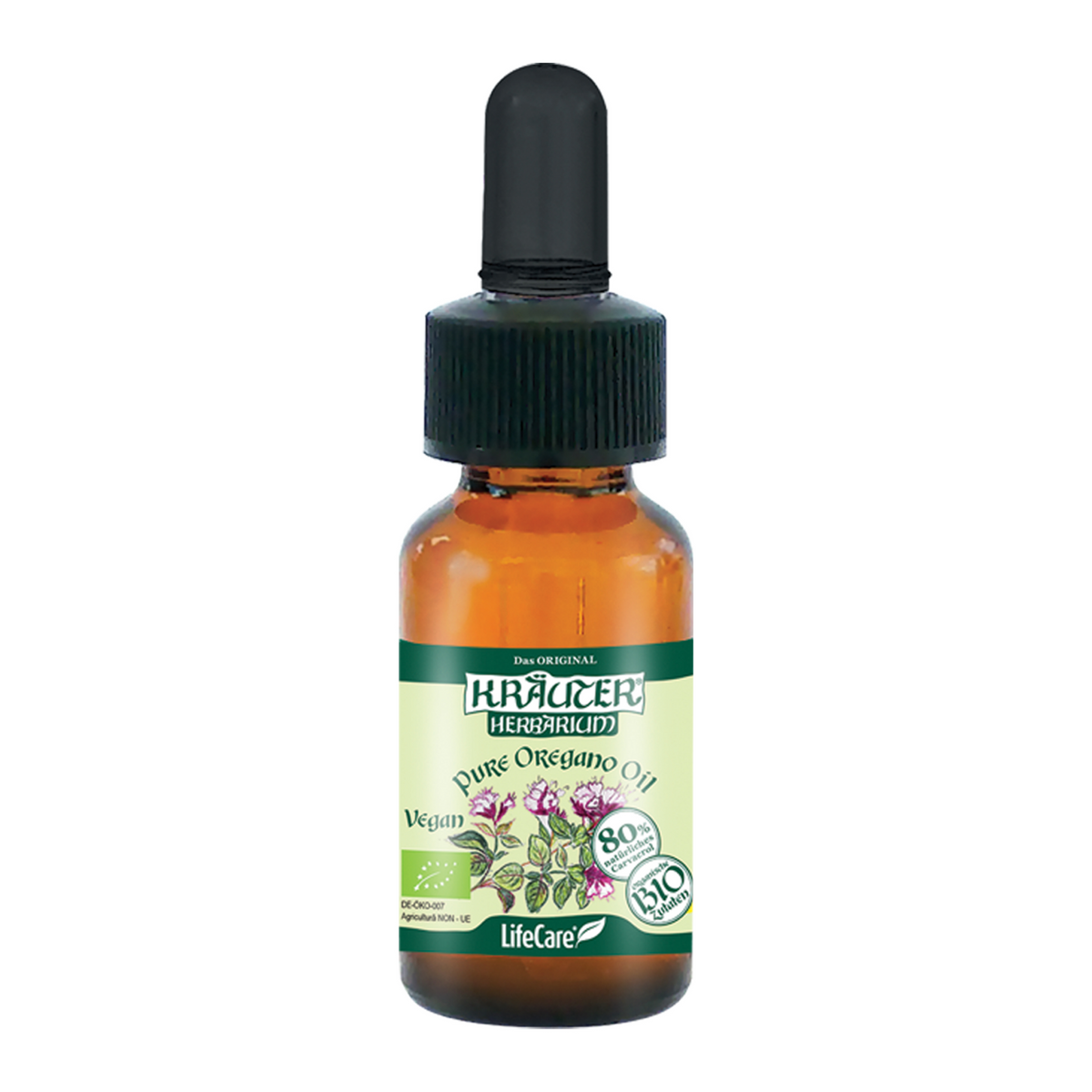 Huile Essentielle Pure d'Origan 80% carvacrol, usage interne et externe