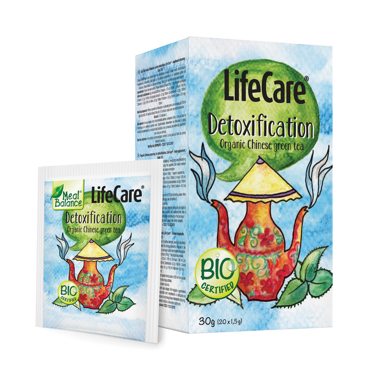Ceai Ecologic verde, chinezesc, pentru detoxifiere