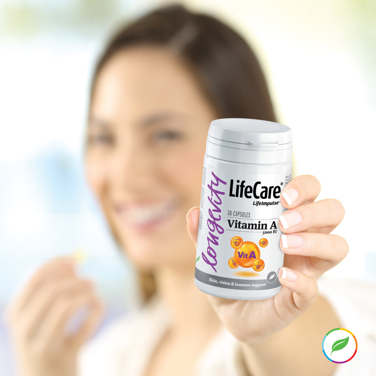 Vitamine A 5000 UI, antioxydant