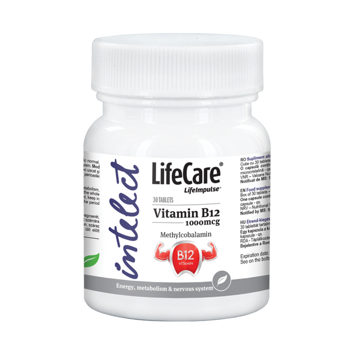 Vitamina B12, metilcobalamina 1000 mcg