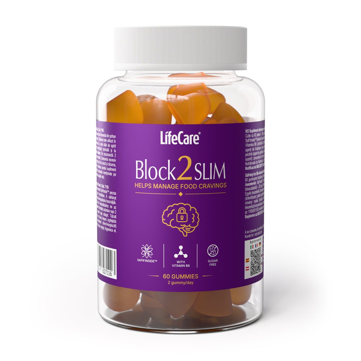 Block2SLIM, cu Safr'Inside™ și vitamina B6, Life Care®