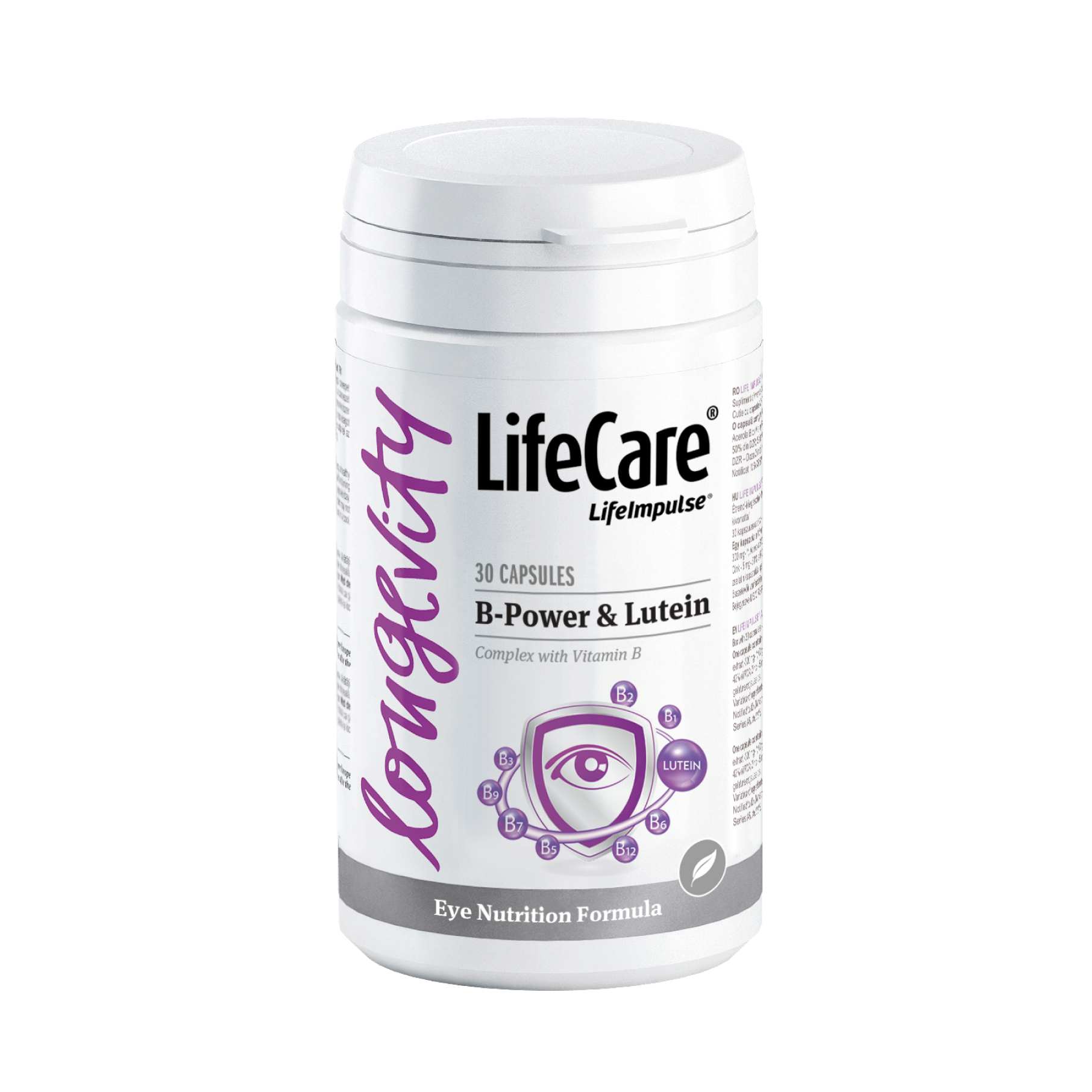 B-Power Complex, cu Luteină și Vitamina B
