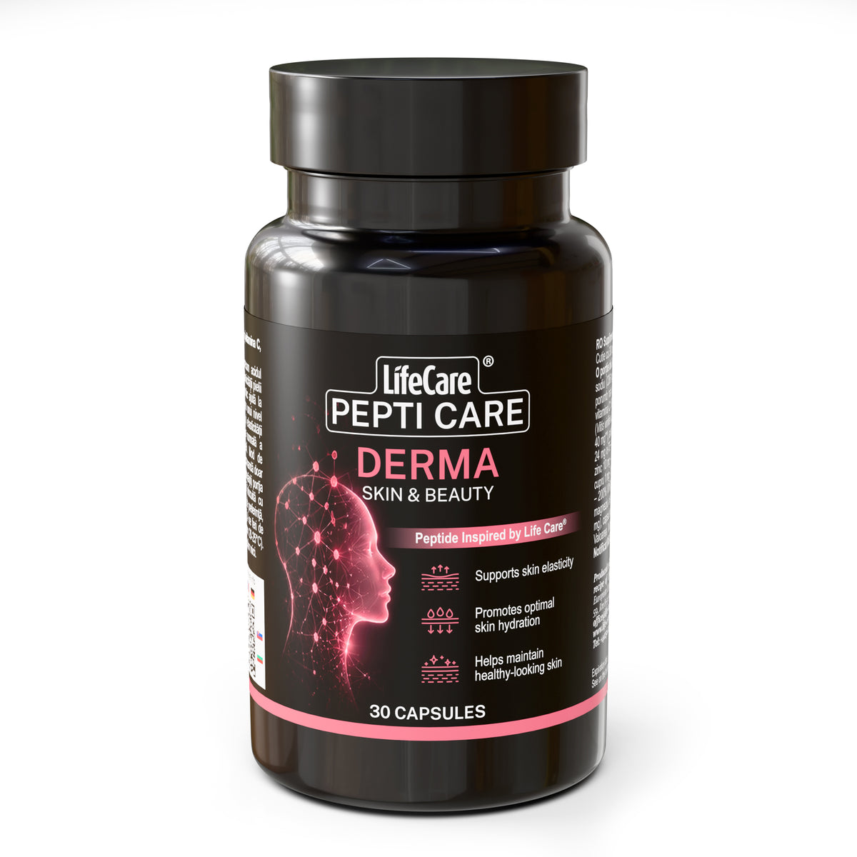 Life Care, Pepti Care® Derma, cu acid hialuronic și vitamina C