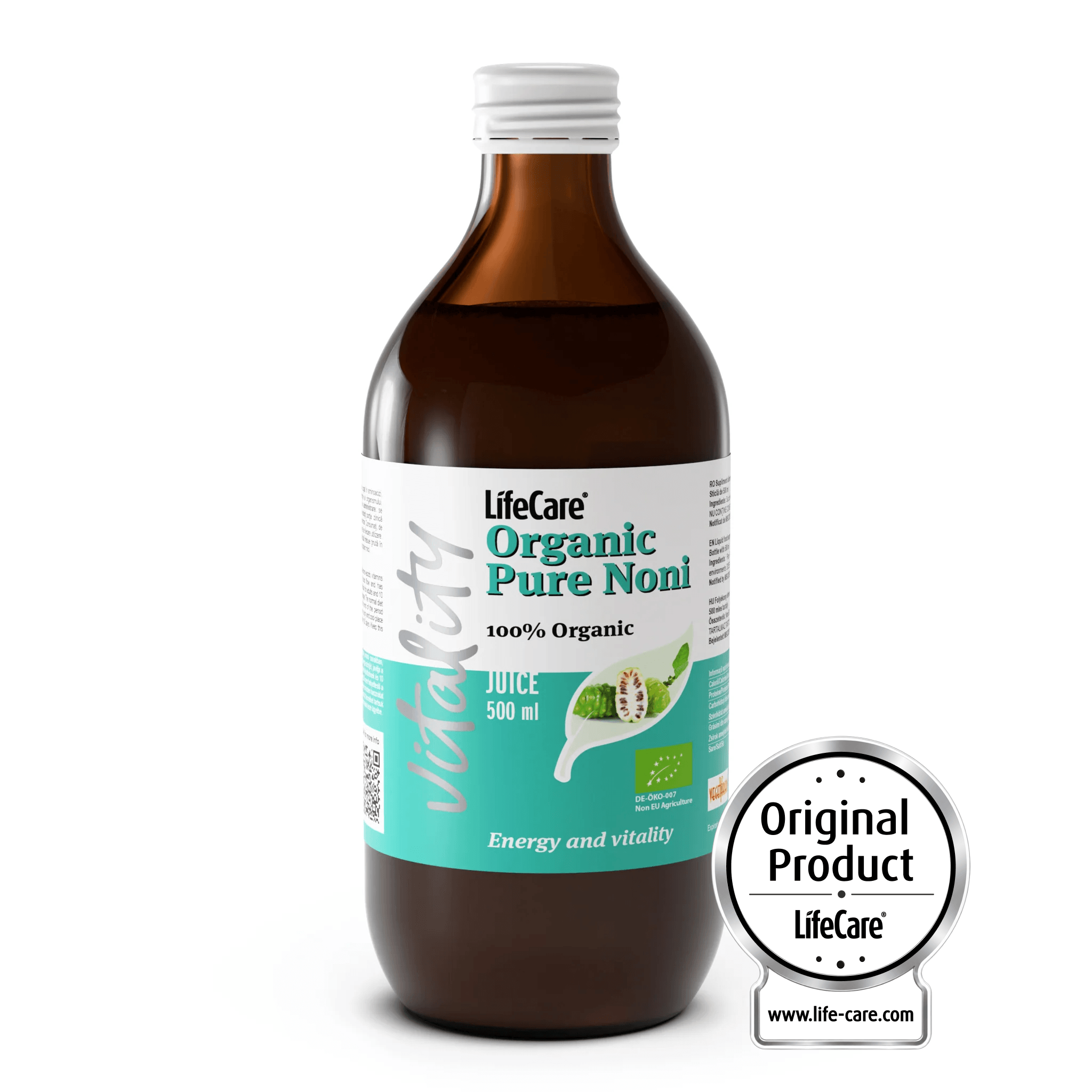 Pure Noni, liquid supplement from bio noni juice
