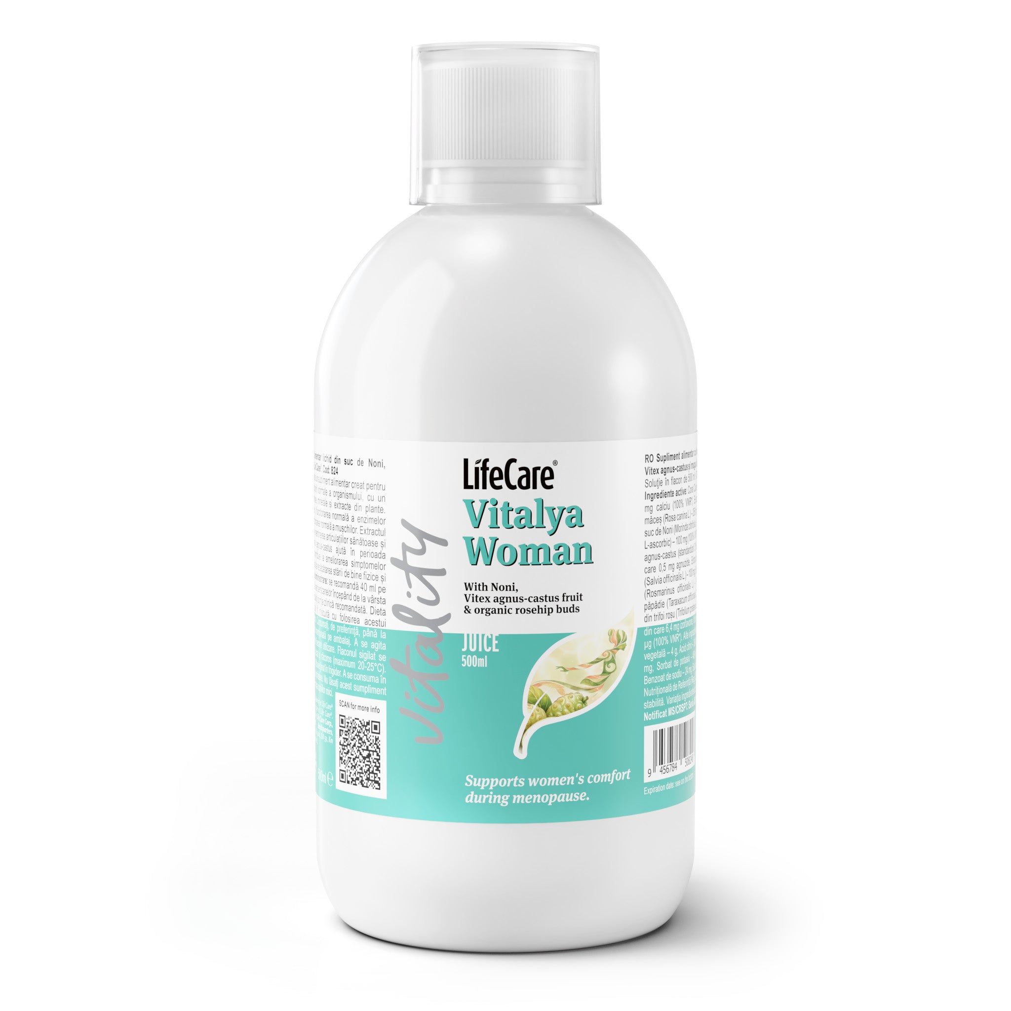 Supliment alimentar lichid din suc de Noni, Vitalya Woman