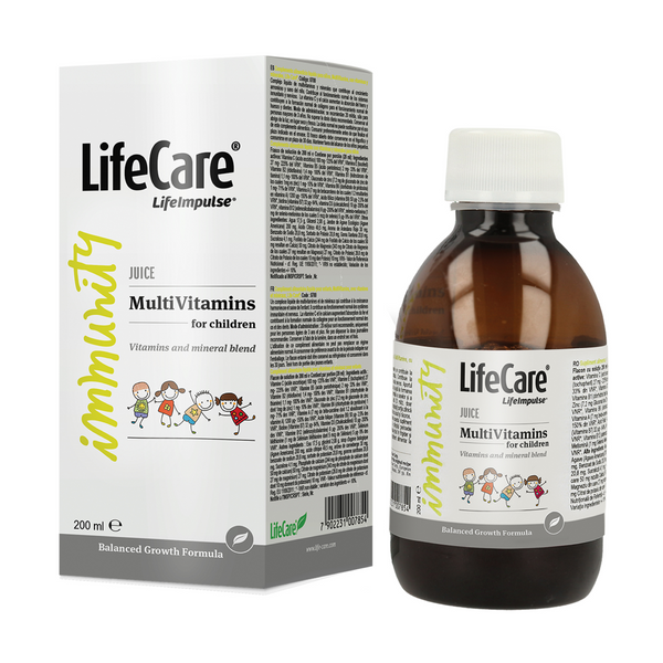 Supplément liquide pour enfants MultiVitamin avec vitamines et minéraux