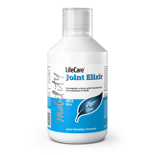 Joint Elixir, supliment alimentar lichid pentru articulatii, acțiune sinergică cu Condroitină, Glucozamină și MSM 2048