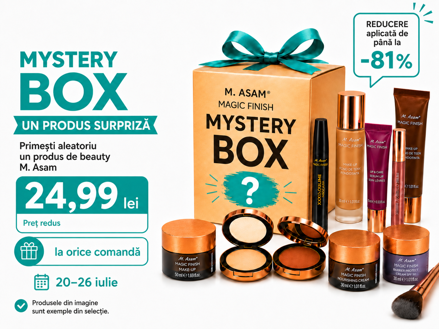 Produs surpriza beauty M.ASAM