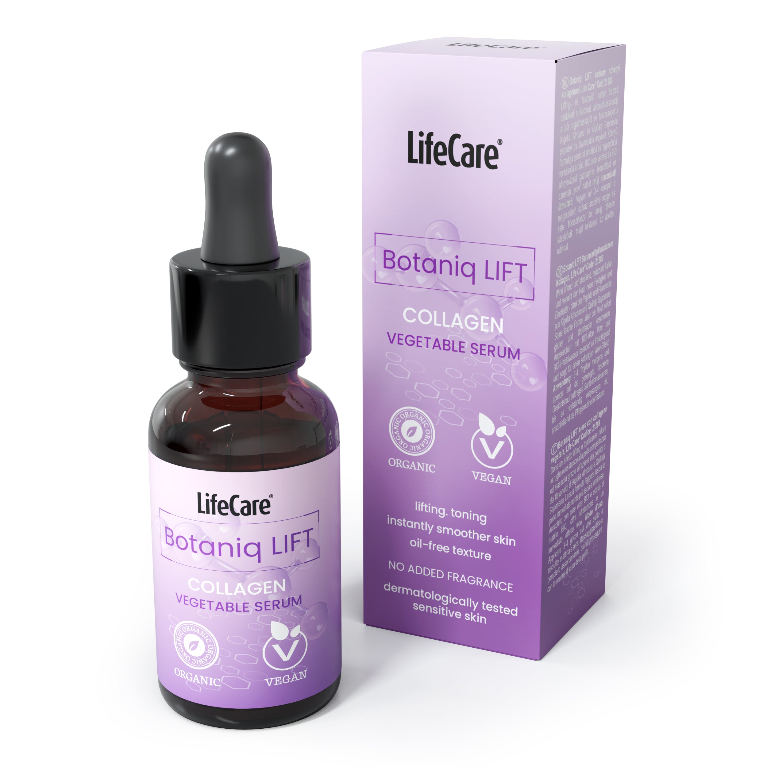 Botaniq LIFT ser cu colagen vegetal