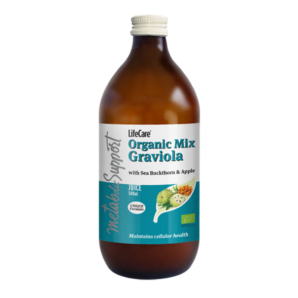 Graviola, pastèque et pommes, mélange d'antioxydants biologiques