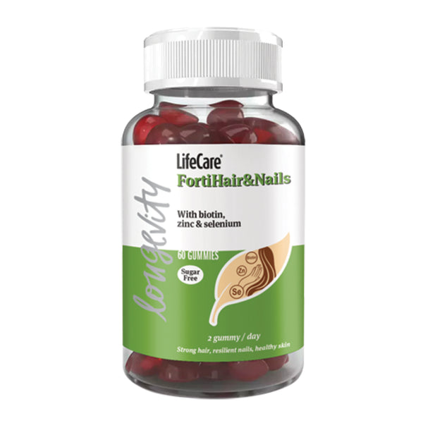 FortiHair&Nails avec biotine, zinc, sélénium et vitamine C