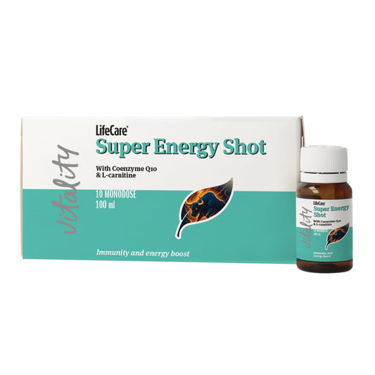 Supliment alimentar, Super Energy Shot, cu coenzima Q10 și L-carnitină 1812