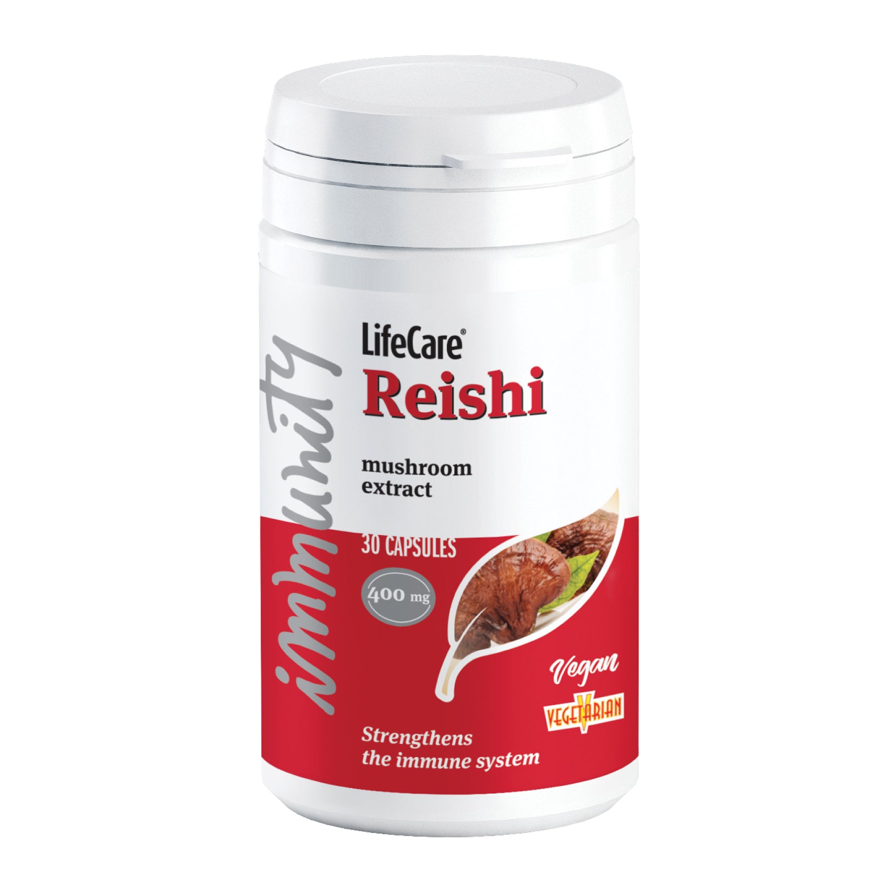 Reishi mushroom extract, 400 mg