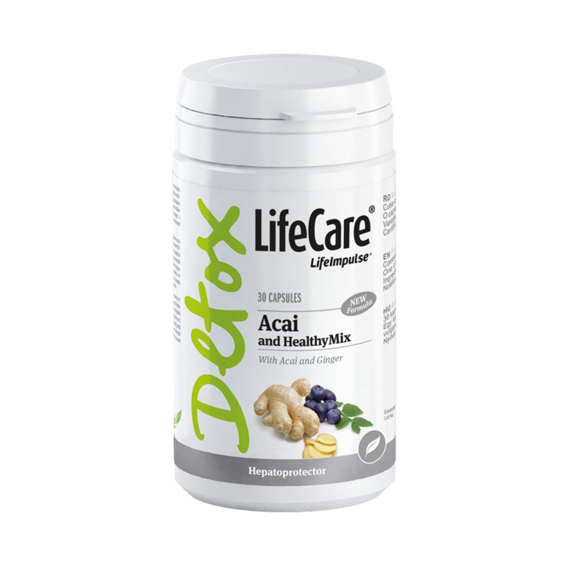 Acai Healthy Mix, cu acai BIO și ghimbir