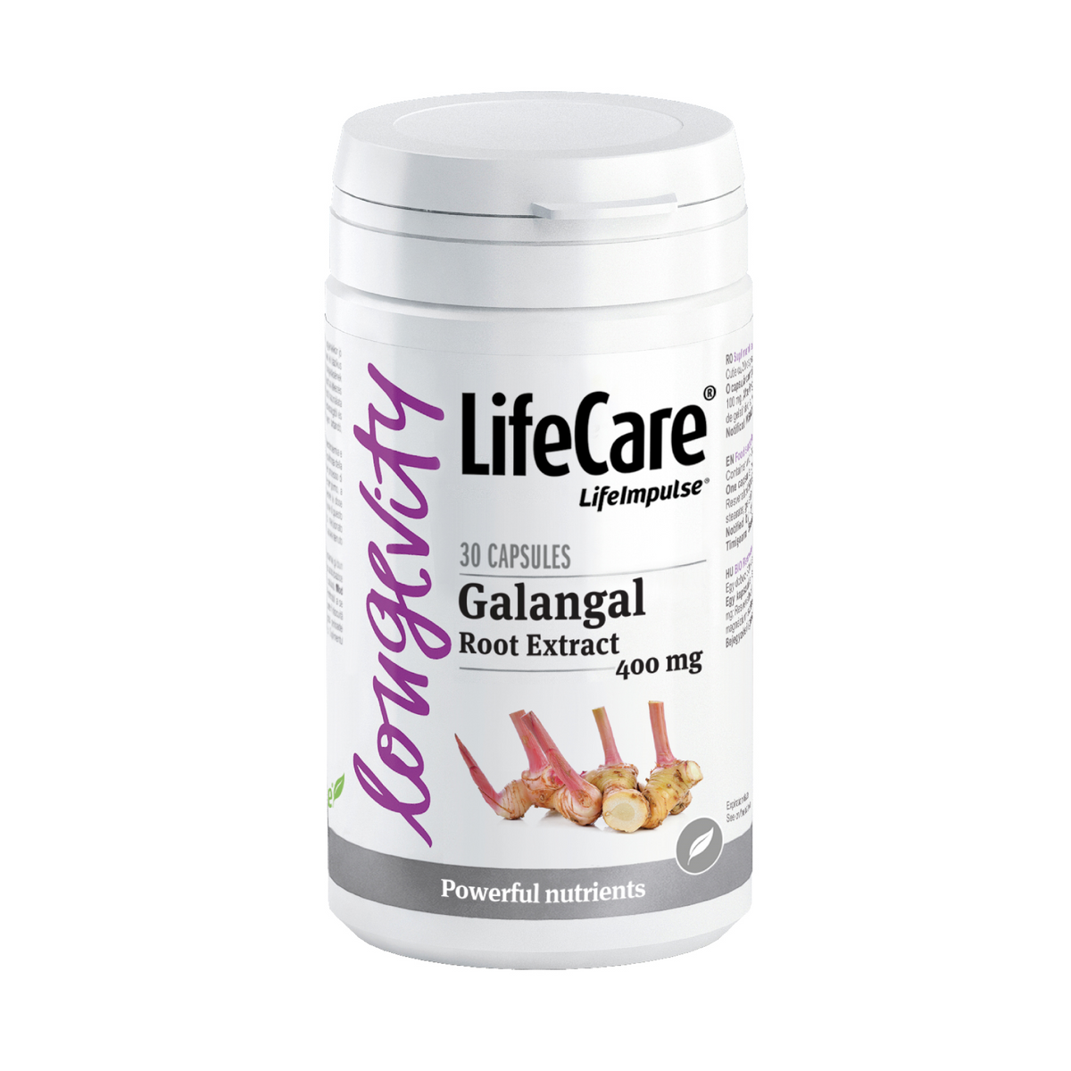 Extract de Rădăcină de Galangal, 400 mg