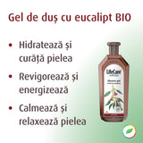 Gel douche à l'eucalyptus bio