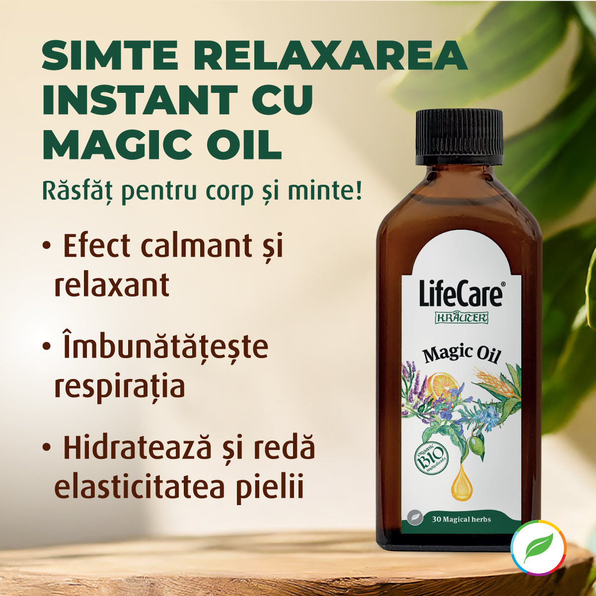 Magic Oil, huile naturelle pour une relaxation complète