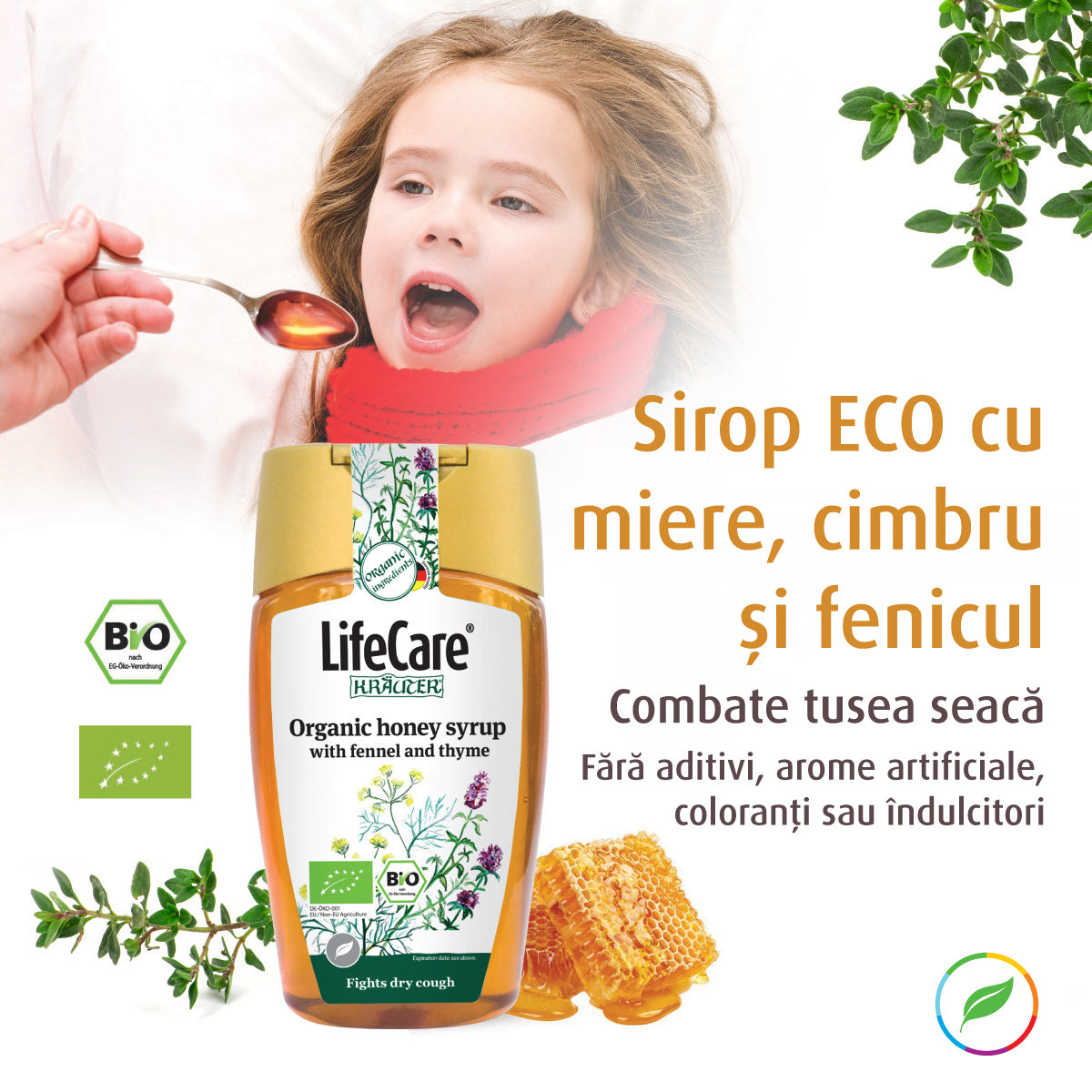 Eco syrup, antitussive, with fennel and thyme