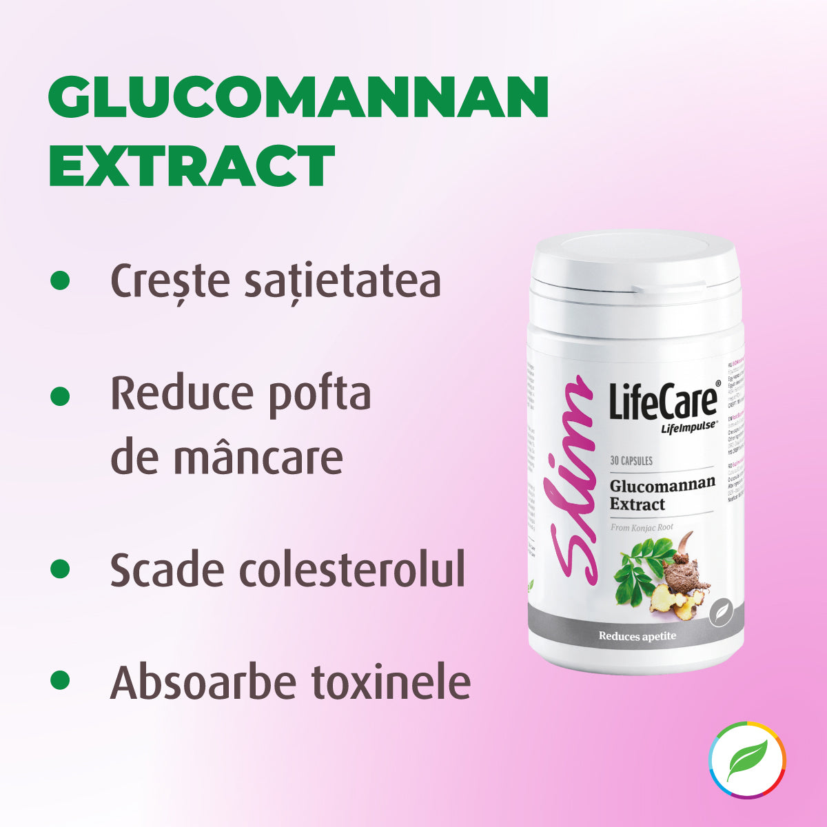 Extrait de glucomannane, contrôle naturel du poids