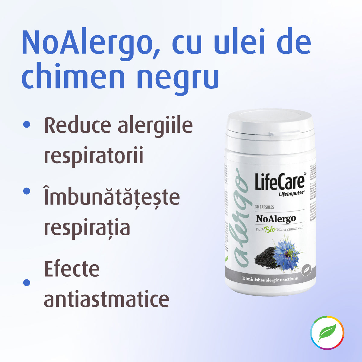 NoAlergo à l'huile de nigelle