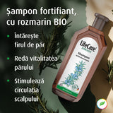 Shampooing fortifiant au romarin bio