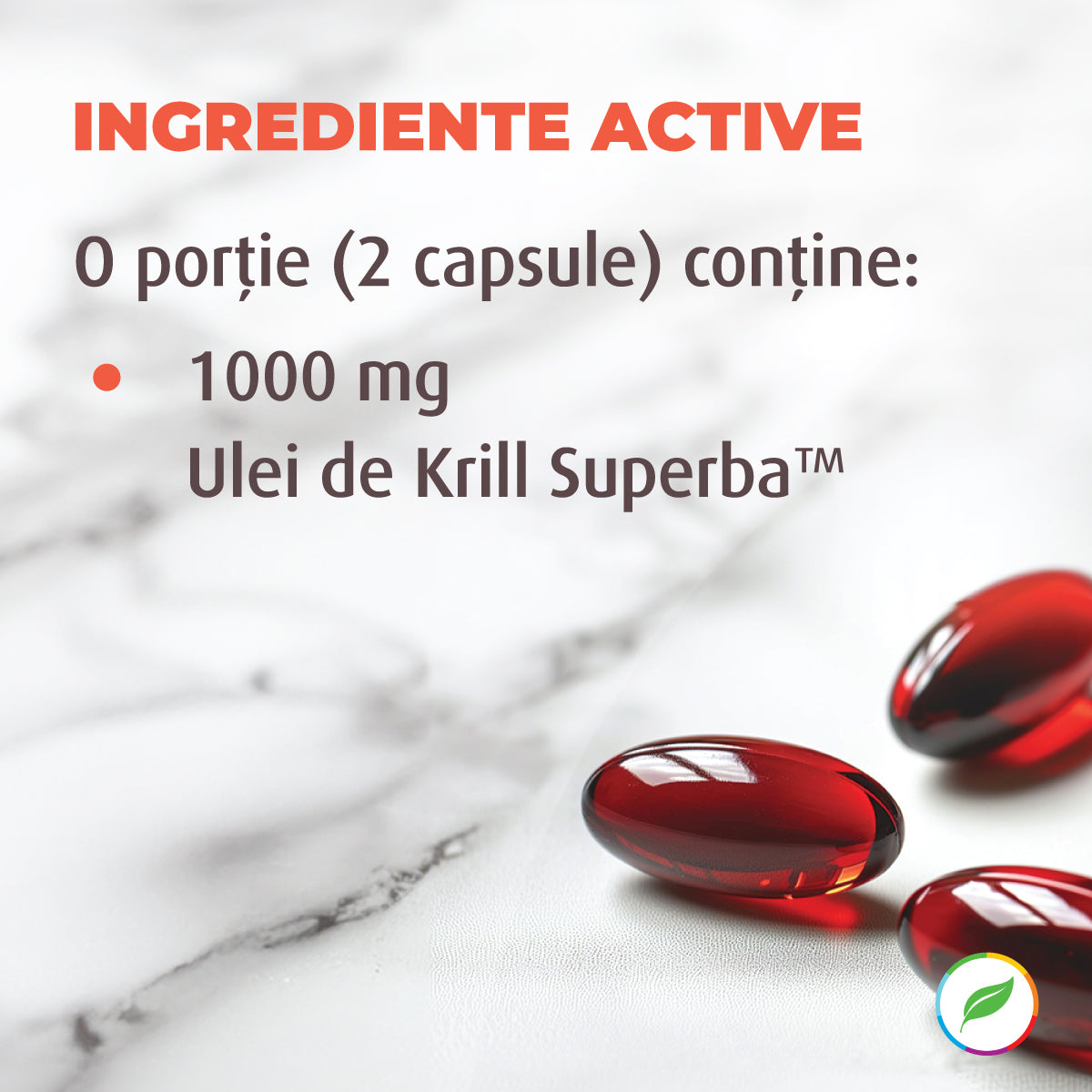 Huile de krill antarctique, 500 mg