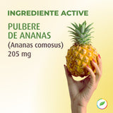 Ananas, cu  bromelaină, protector digestiv