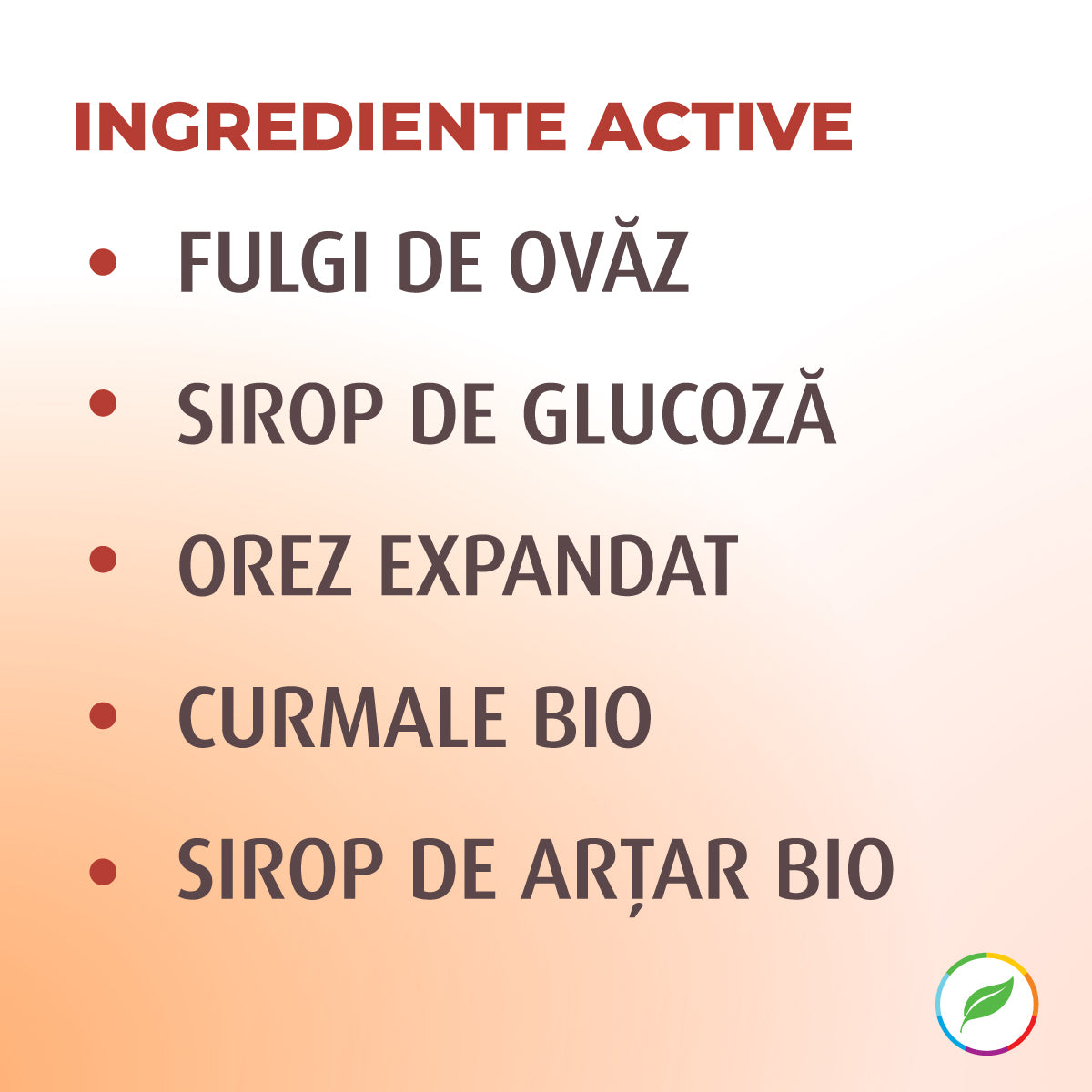 Barre de céréales bio au sirop d'érable et aux dattes