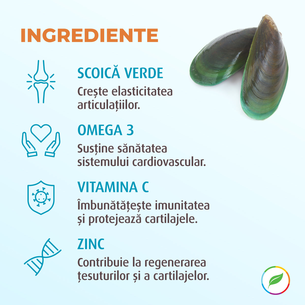 ArtroLife, cu extract din scoică verde