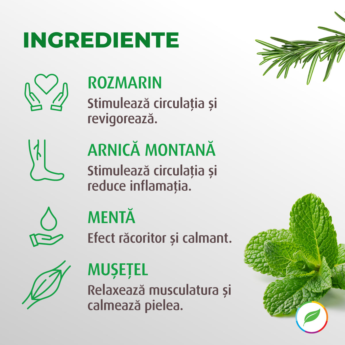 Rouleau magique aux herbes biologiques pour apaiser les douleurs et les courbatures