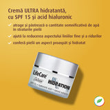 Ultra moisturizing cream with SPF 15 and hyaluronic acid