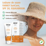 Loțiune de soare FAMILY SunCare, SPF 30, EQUILIBRIUM