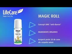 Rouleau magique aux herbes biologiques pour apaiser les douleurs et les courbatures