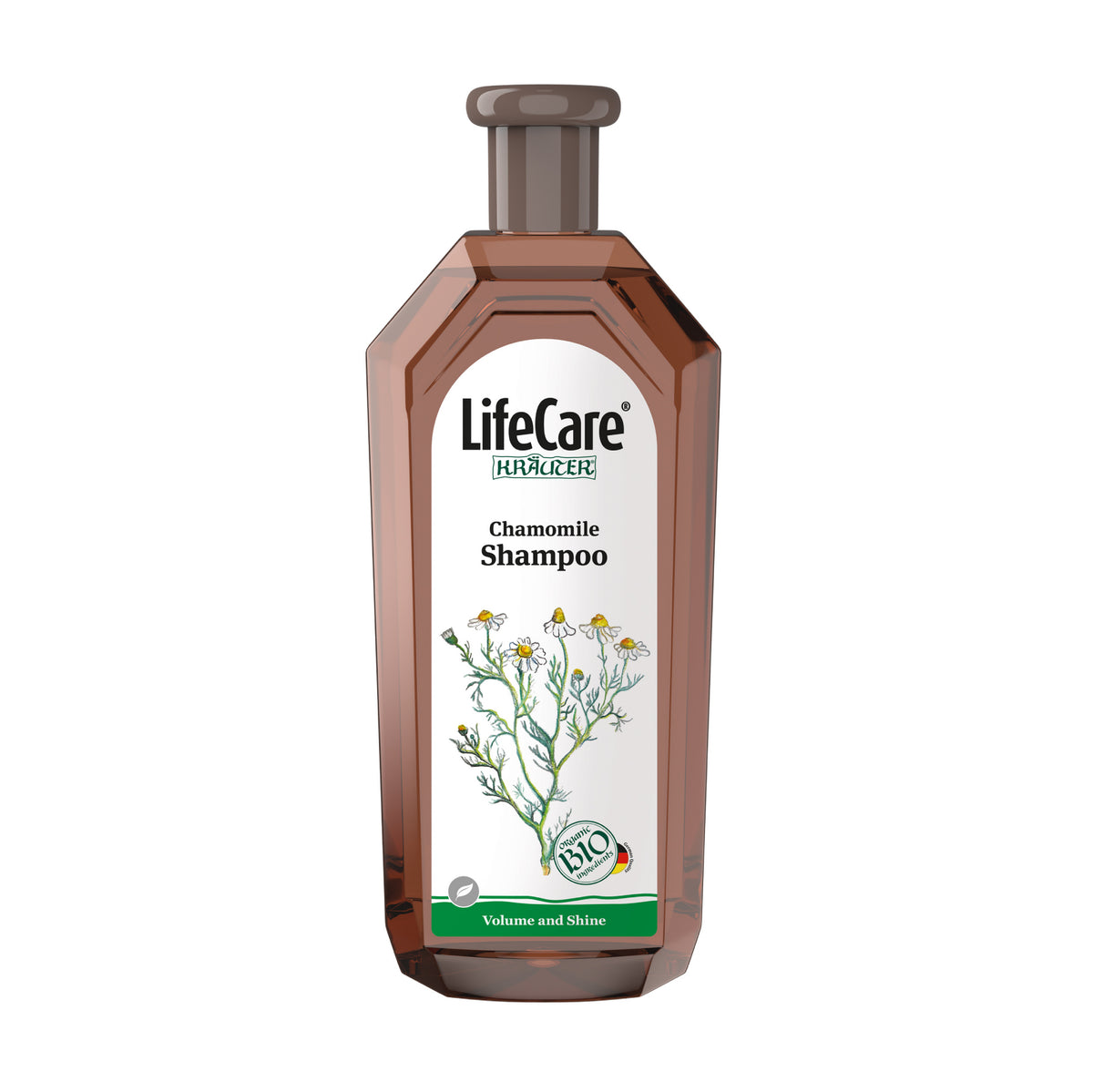 Shampoo for volume, with bio chamomile