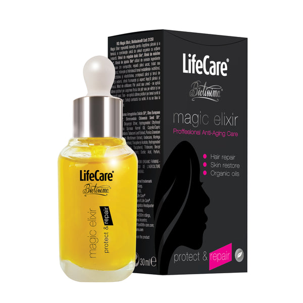 Elixir magique à base d'herbes biologiques, d'huile pour les cheveux et la peau
